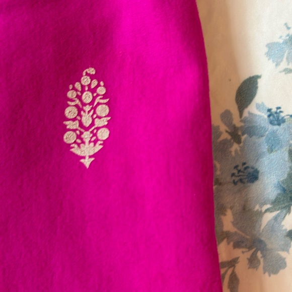 Pink High-Waisted Athletic Shorts with Wide Waistband - Picture 2 of 6